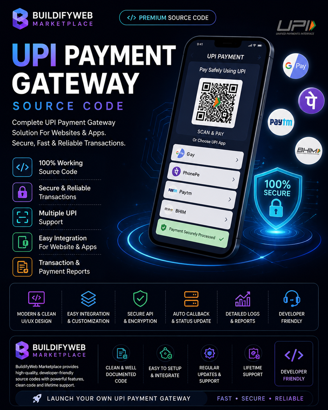 Upi payment gateway complete integration